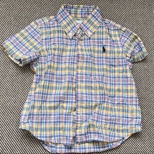 Boys Polo Button Down